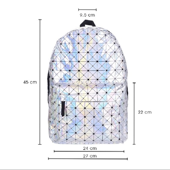 Iridescent Backpack & Pouch - Picture 4 of 7